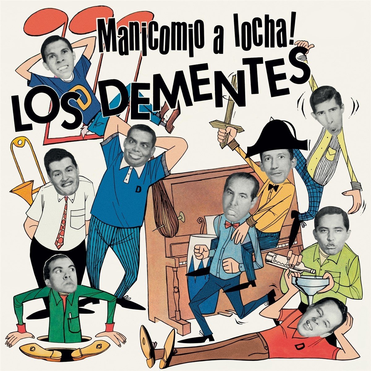Los Dementes - Manicomio A Locha (LP) (Remastered)