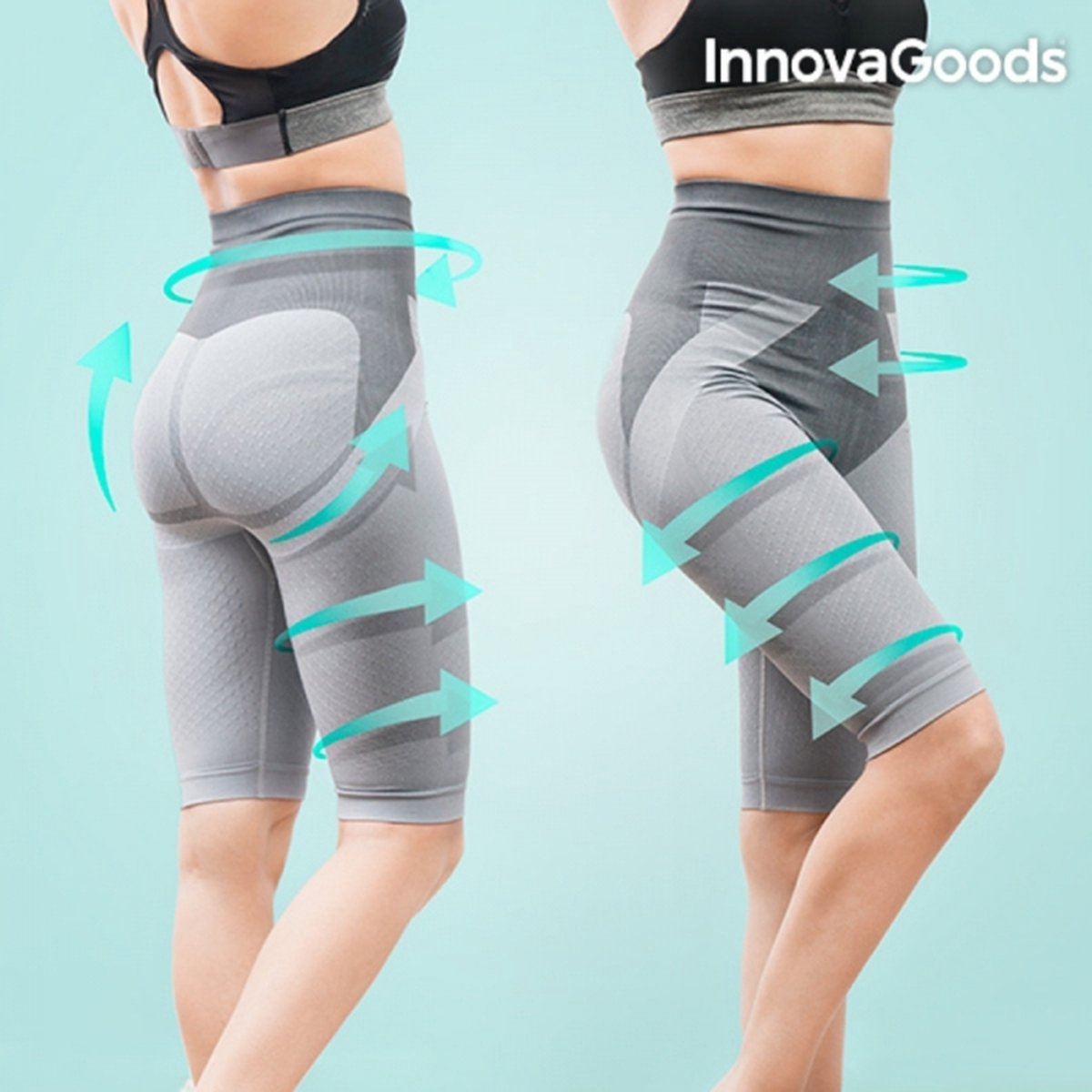 Goedkoopste TOERMALIJN AFSLANKSHORT ACTIVESLIM L - Afslankbroek - Afslankbroeken vrouwen - Afslankbroek dames - Afslankband - Afslanken - Afslanklegging - Afslank kleding