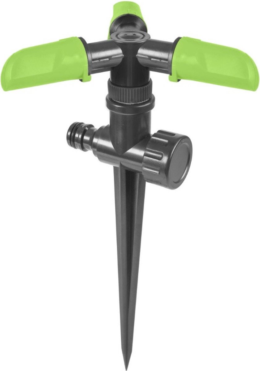 Ronddraaiende sprinkler - 3 armen - 14 meter