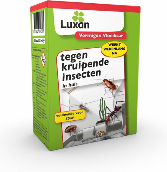 Luxan Vermigon Tegen o.a. Mieren 25 ml - Tegen Kruipende Insecten - Voor 50 m2 - Garden Select