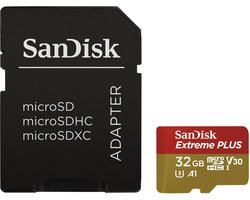 Micro SD Memory Card with Adaptor SANDISK SDSQXBG-032G-GN6MA