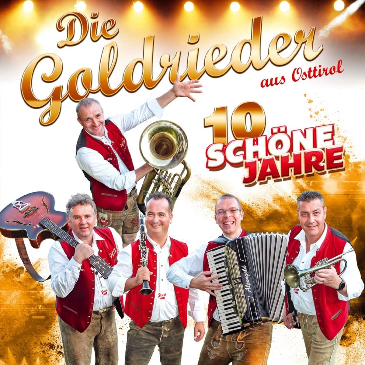 Die Goldrieder Aus Osttirol - 10 Schone Jahre - CD