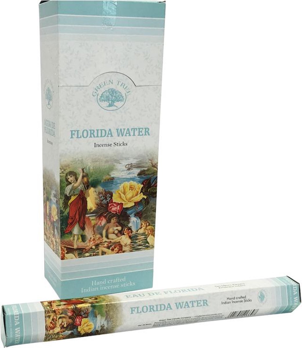 Green Tree Wierook Florida Water 1 los pakje a 20 stokjes