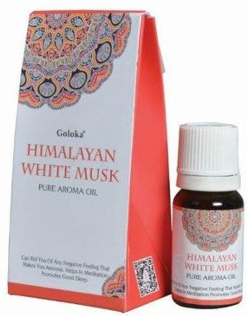 Goloka Himalayan White Musk - Eterische olie - Flesje 10 ml