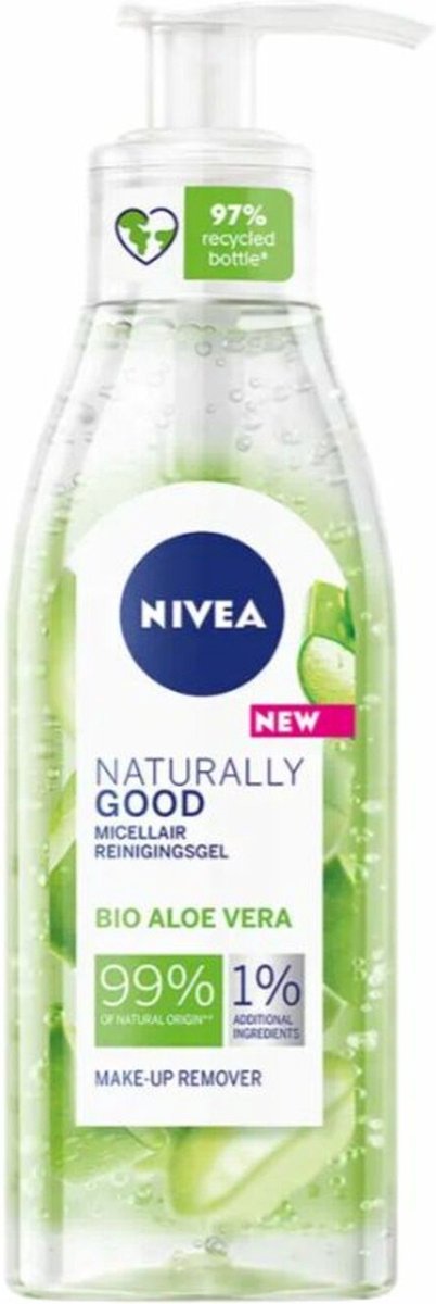 NIVEA Naturally Good Micellair Washgel met biologische aloë vera - 140ml