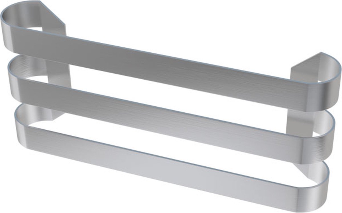 Eastbrook- handdoekhanger Curved geborsteld roestvrij staal 37,5cm