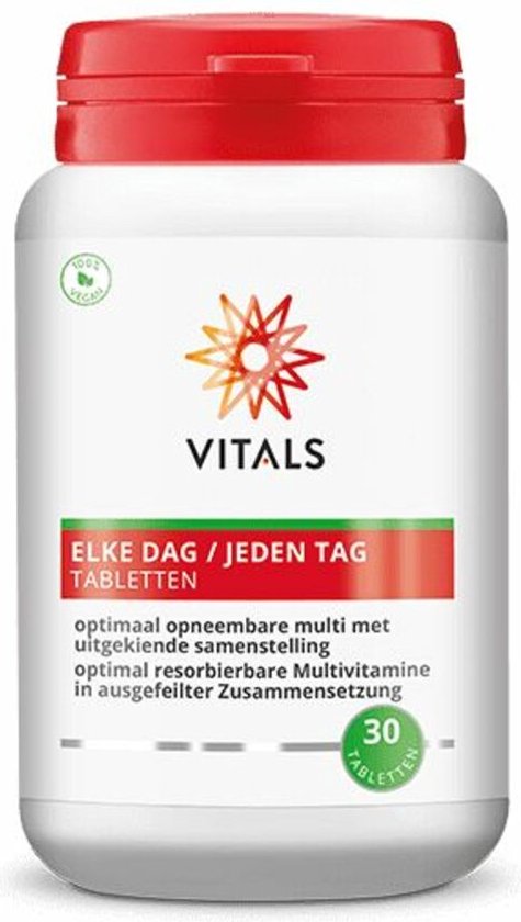 Vitals Elke Dag Tabletten Multivitamine Bol