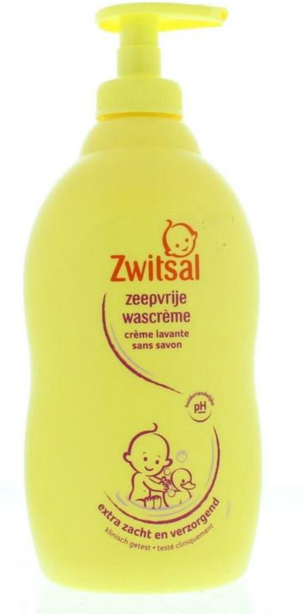 Zwitsal - Zeepvrije Wascreme - 400ml van Zwitsal — afbeelding 3