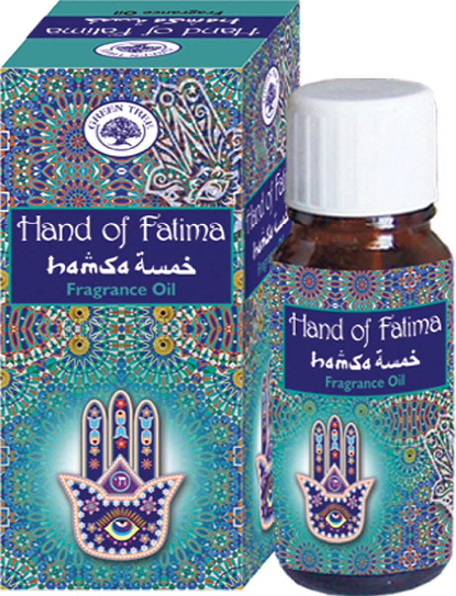 Goedkoopste Green Tree Geurolie hand of Fatima 10 ml