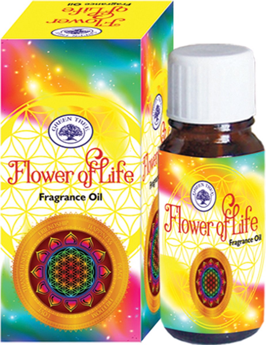 Goedkoopste Green Tree Geurolie flower of life 10 ml