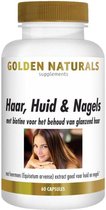 Golden Naturals Haar, Huid & Nagels (60 vegetarische capsules)