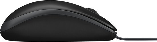 Logitech B100 - Muis - Zwart