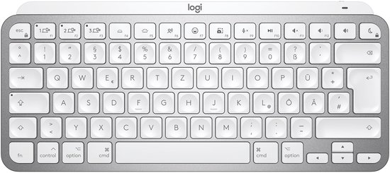 Logitech MX Keys Mini voor Mac - Toetsenbord - Draadloos - AZERTY FR ISO - Wit