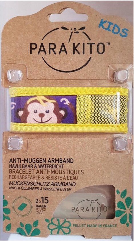 Para'Kito Kids Aap | Anti Muggen Armband | bol.com