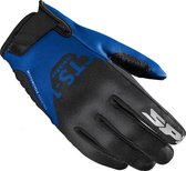 Spidi CTS-1 Black Blue Motorcycle Gloves S - Maat S - Handschoen