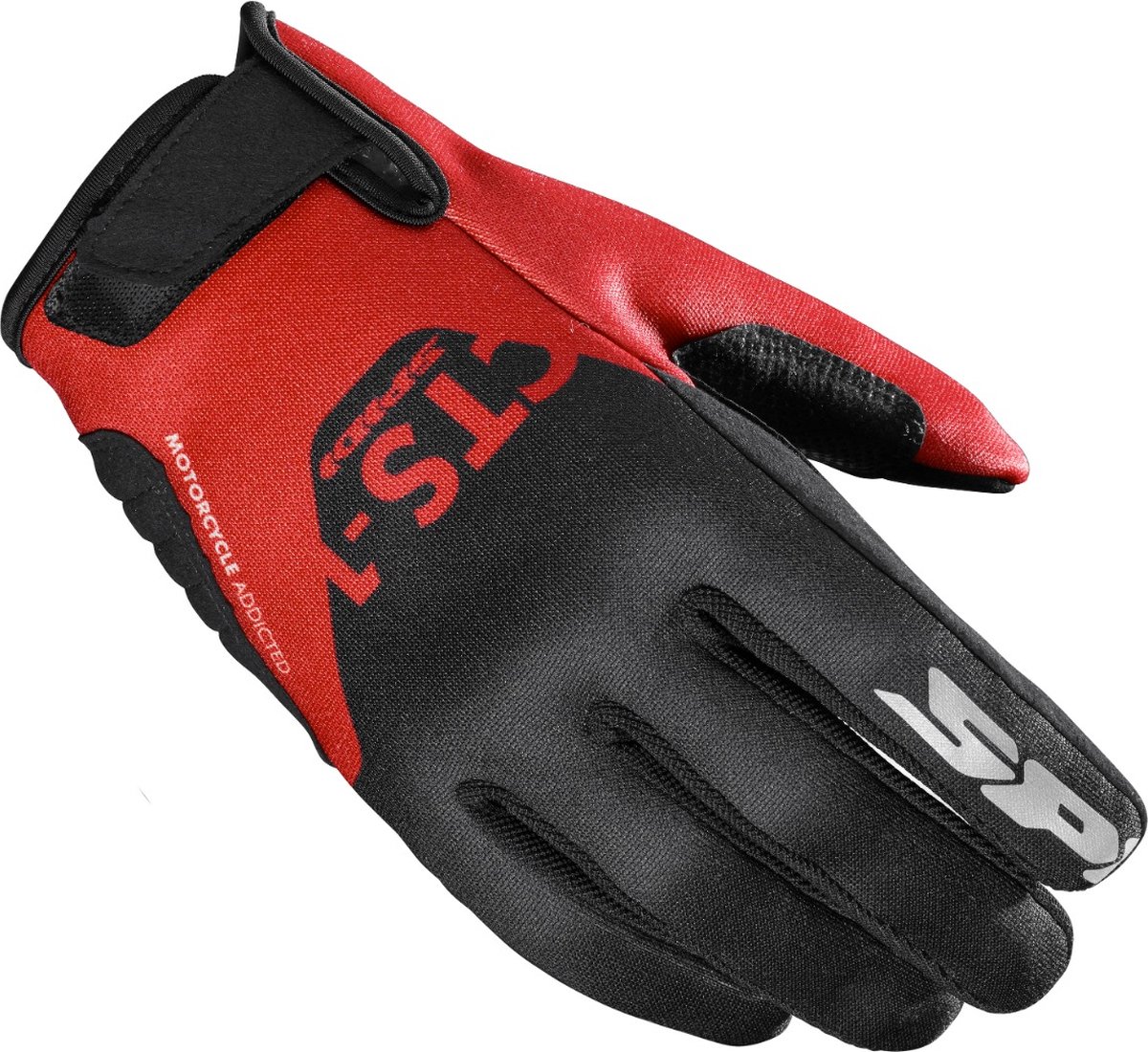 Spidi CTS-1 Lady Black Red Motorcycle Gloves S - Maat S - Handschoen