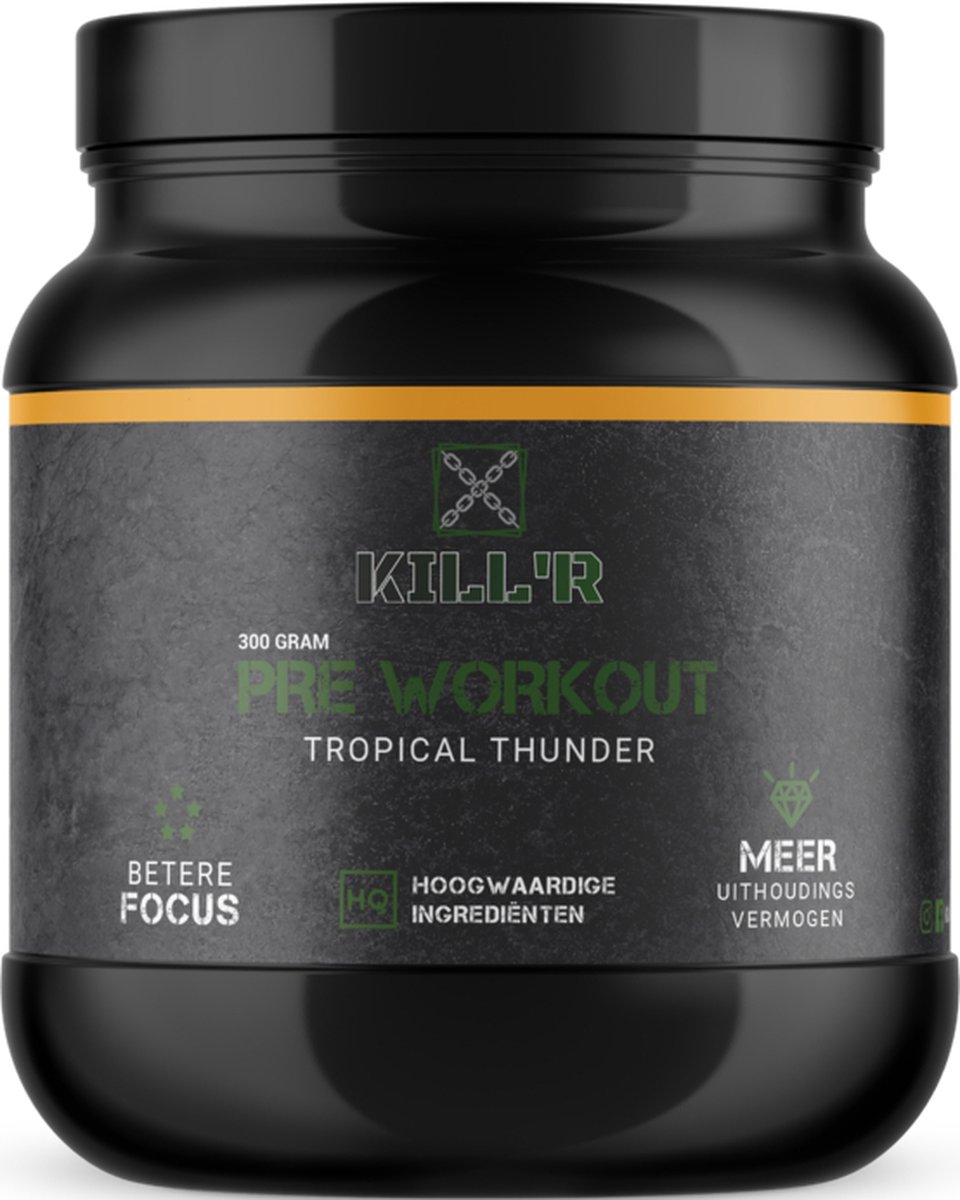 Kill'r Nutrition - Pre Workout Tropical Thunder