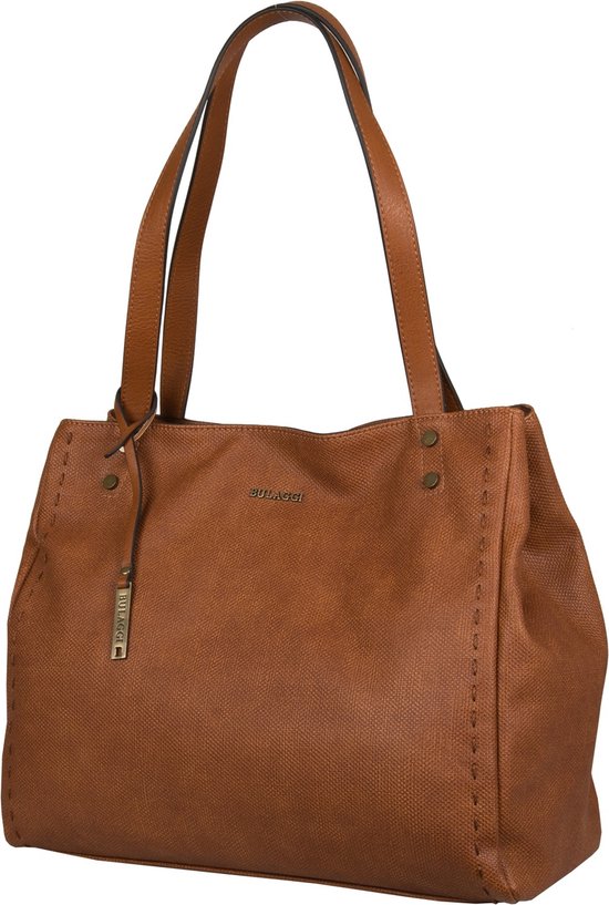 Bulaggi Shopper Gerbera voor Dames Schoudertas Cognac vegan