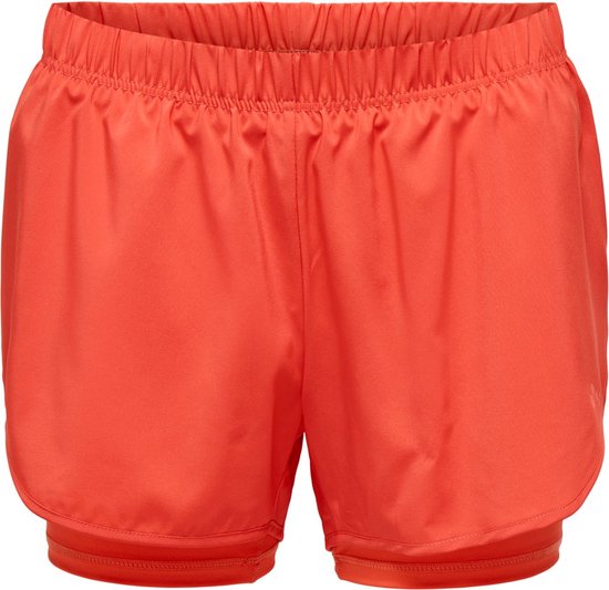 ONLY PLAY LOOSE TRAIN SHORT - INTÉRIEUR DU PANTALON - FEMME - TAILLE XS - HOT CORAL -