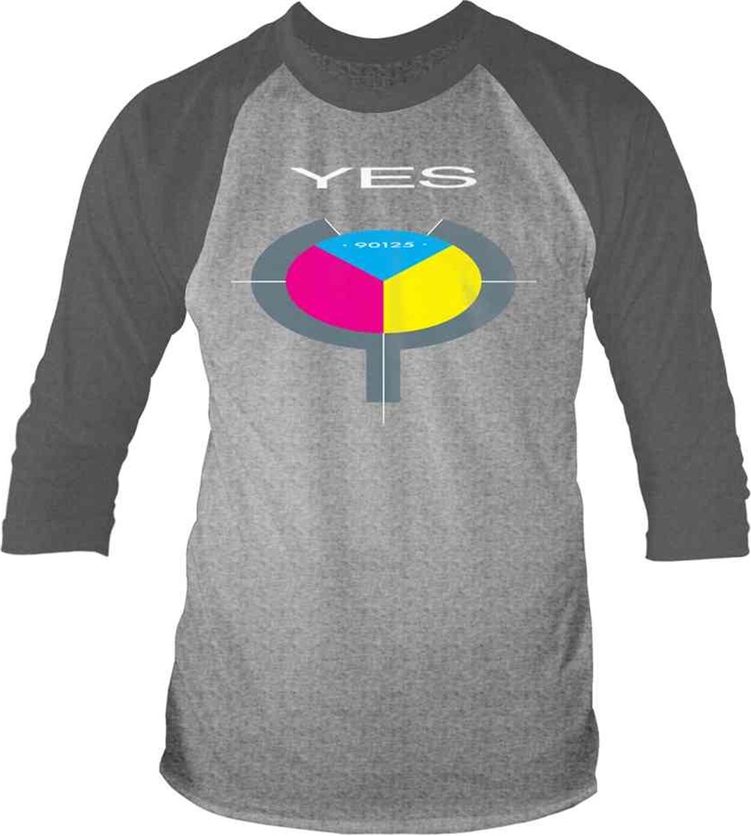 Yes Raglan top -S- 90125 Grijs