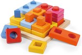 jouets en bois à empiler blocs arc-en-ciel Merk: Topbright