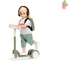 Lundby Set - Poppenhuis Speelfiguur - Kind Met Kickbike