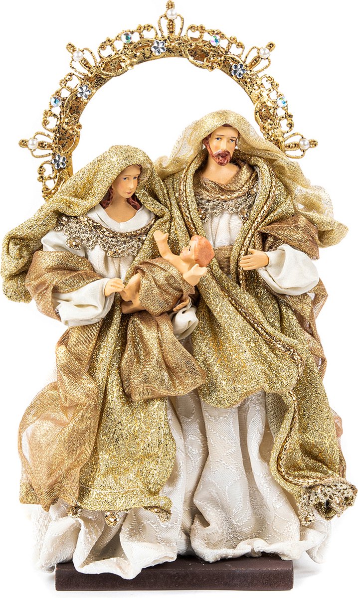 Goodwill Heilige Familie Crème-Goud 25,5 cm op Prijzenvolger.com
