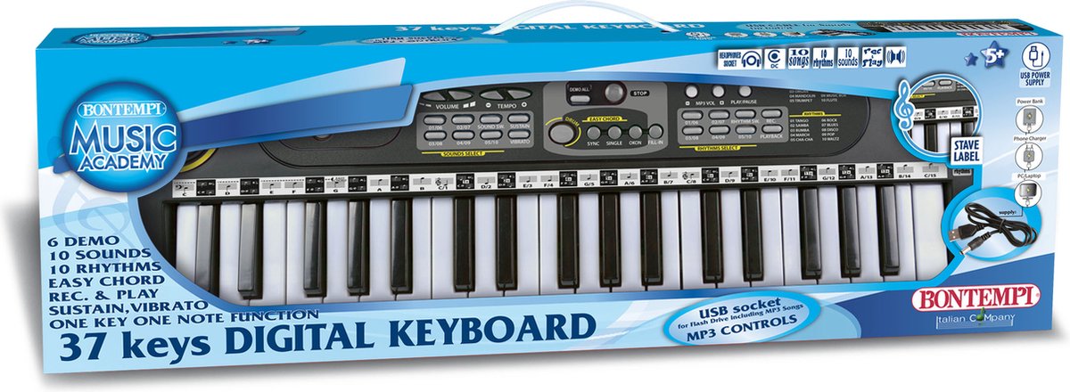 Opvouwbaar Keyboard  Piano  Draagbaar Opvouwbaar 130cm 88 Toetsen Bt Li Ion Stereo Speakers