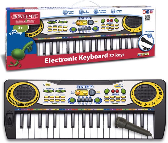Bontempi Electronic Keyboard with microphone | bol