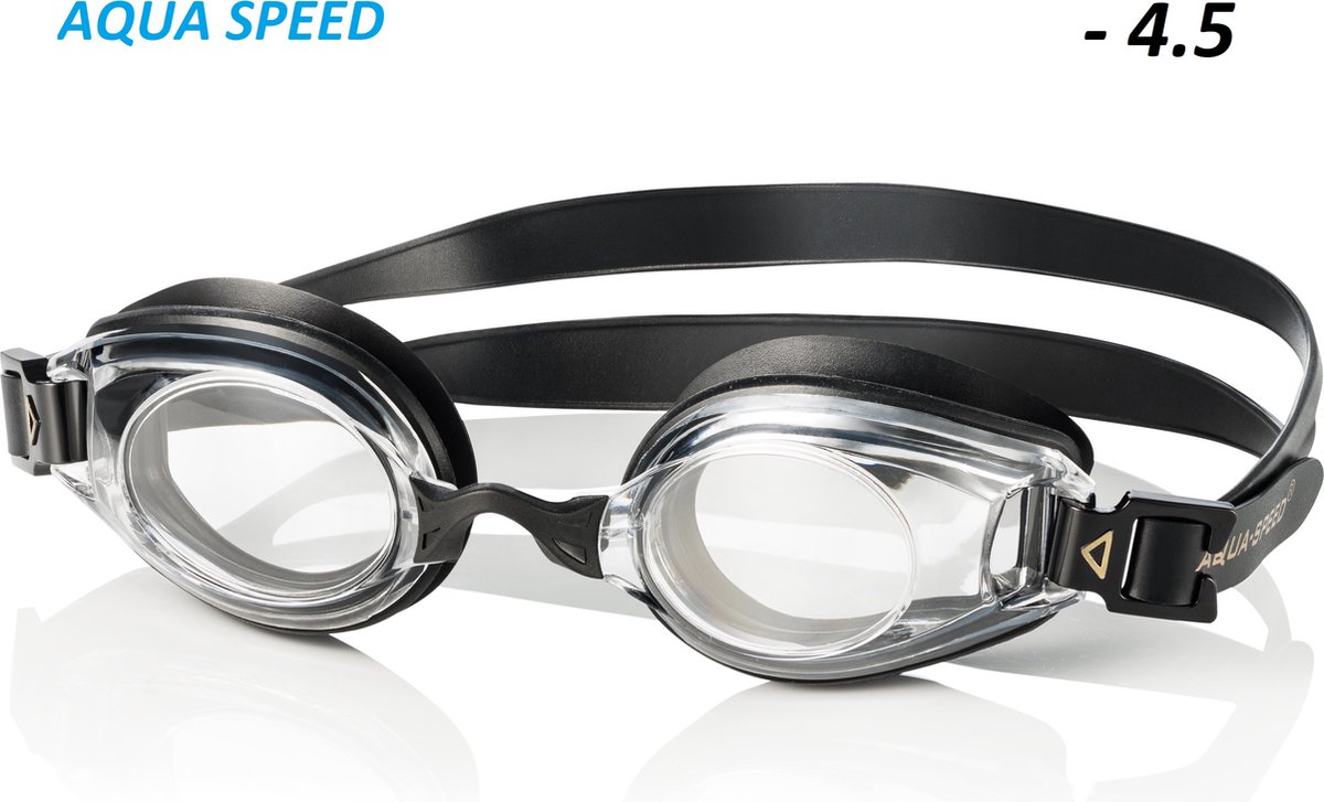 LUMINA Zwembril op sterkte - heldere glazen sterkte - 4.5