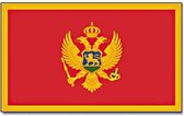 Vlag Montenegro 90 x 150 cm
