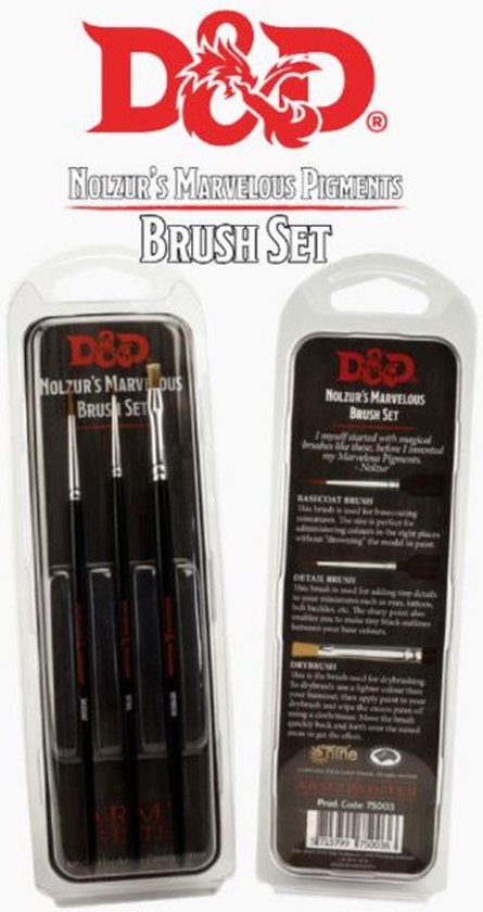 Nolzur's Marvelous Pigments - Paintbrush set