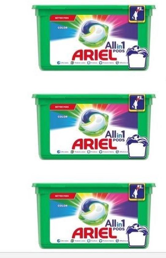 Ariel pods 3in1 color 3x42 126 PODS bol