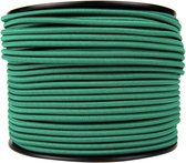 5 meter 6mm Groen - Koord elastiek-Elastisch touw-Elastiek-Spanrubber-Bootzeil-Dekzeil elastiek-Dekzeil.