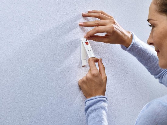 Tesa® Verstelbare Klevende Spijker voor behang & pleisterwerk 1kg.2 in blister (per 2 stuks)