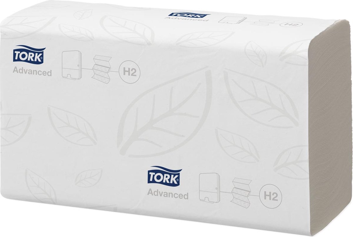 Goedkoopste Tork papieren handdoeken Xpress, multifold, 2-laags, 190 vellen, systeem H2, pak van 20 stuks