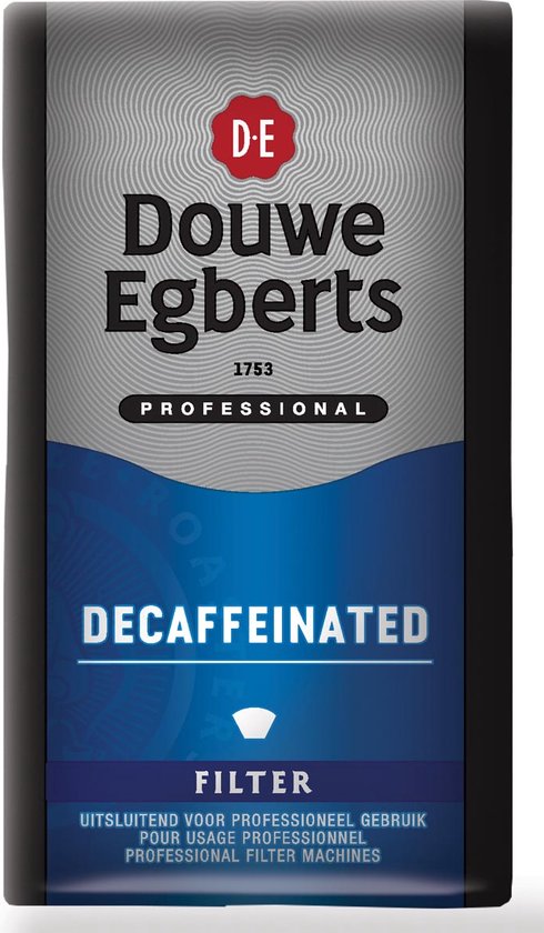Douwe Egberts koffie, decaffeinated, pak van 250 g | bol.com