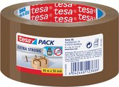 Tesa Pack® Extra Strong verpakkingstape PVC, 50m x 66mm, bruin, pak à 6 stuks