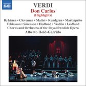 Royal Swedish Orchestra - Verdi: Don Carlos (Highlights) (CD)