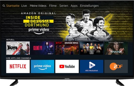 Grundig 49 Voe 82 Fire Tv Edition Grundig Televisie | Model 49VOE82 | Fire TV Edition | 123 cm | 49" | 4K
