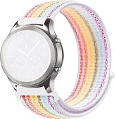 Nylon bandje - geschikt voor Samsung Gear S3 / Galaxy Watch 3 45 mm / Galaxy Watch 46 mm - multicolor