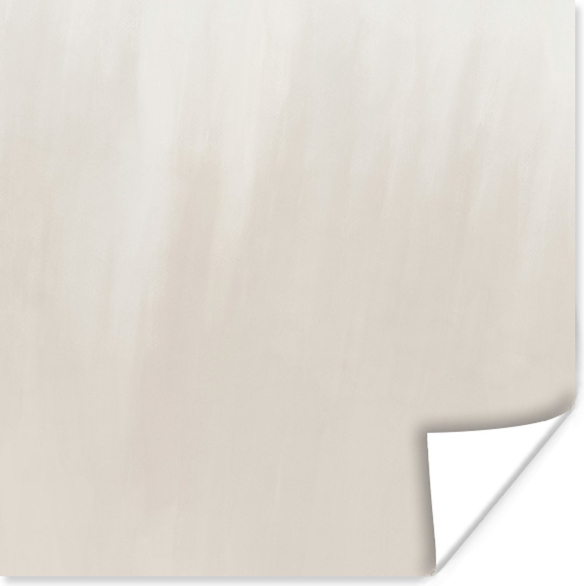 Poster Abstract - Design - Taupe - 75x75 cm