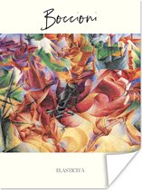 Affiche d'Art - Abstrait - Elasticità - Boccioni - 30x40 cm