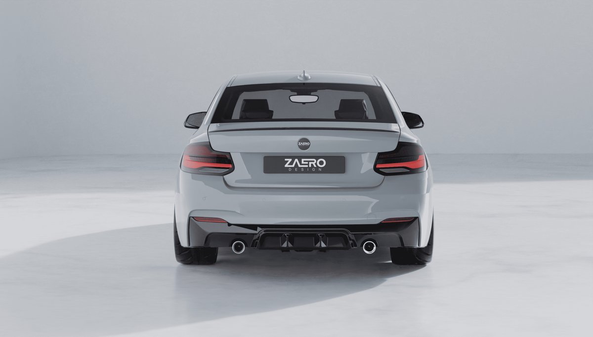 Diffuser Zaero-Design BMW 2-serie F22 | F23 M235i & M240i 2014-2021