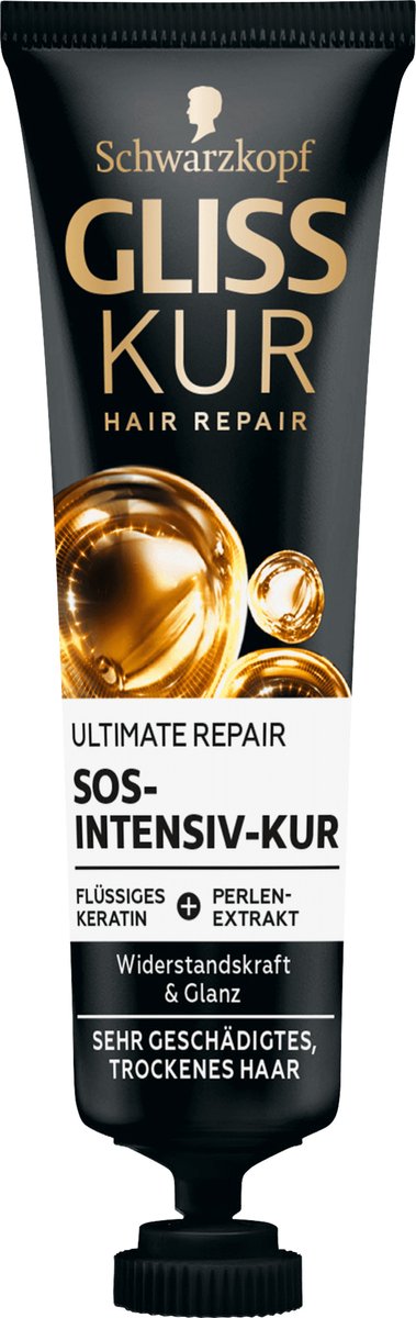 Schwarzkopf Gliss Kur Haarkur SOS Ultimate Repair, 20 ml