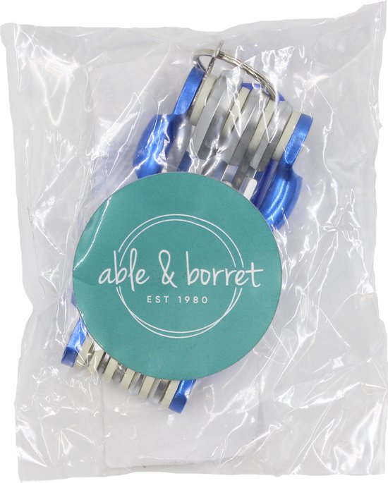 EXPERT E469262 zeskant inbussleutelset 2,5-10mm 7-delig