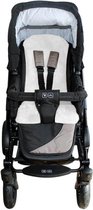 WOOOL® Schapenvacht Opleg Buggy - Baby - Wit - 100% Echte Schapenwol  - Kinderwagen en Autostoel