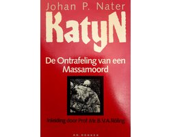 Omslag van Katyn, de ontrafeling van een massamoord