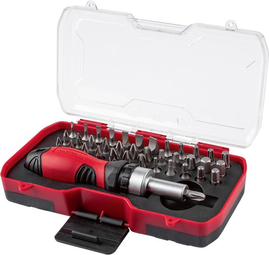 Deze 42-in-1 Schroevendraaierset Bevat Een Multifunctionele Ratelschroevendraaierset En Een Reparatieset Die Geschikt Is Voor Computers Brillen Fietsen Horloges Deurbellen Meubels En Doe Het Zelfprojecten