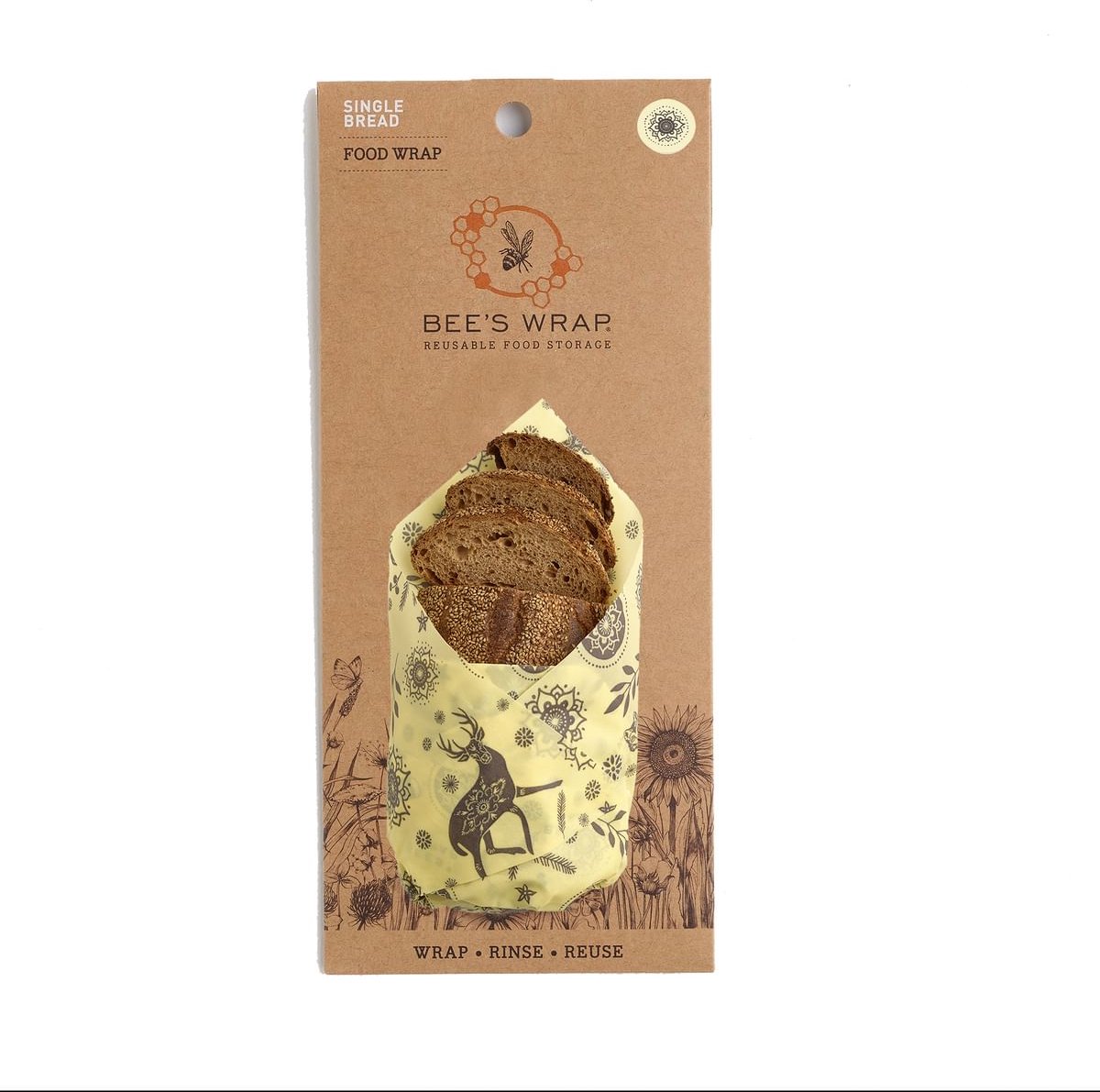 Ecoboxen Bee's Wrap Into the Woods Single | Bijenwasdoeken | Duurzaam lunch verpakken